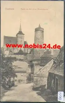 02625 Bautzen, Partie an der alten Wasserkunst, o 10.8.1921
