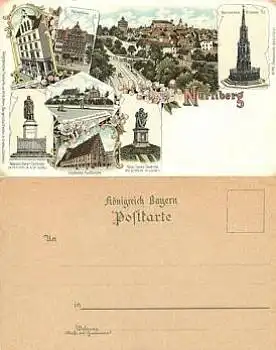 Nürnberg Farblitho *ca. 1900