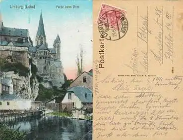 65549 Limburg lahn Dom o 29.6.1919