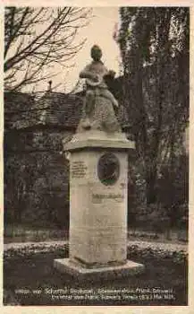 91327 Gössweinstein Viktor von Scheffel Denkmal * 1933