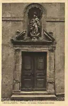 91550 Dinkelsbühl Portal des Karmeliterkloster * ca. 1910