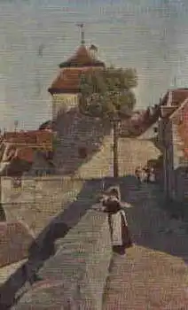 91541 Rothenburg Tauber Kobolzellerturm * ca. 1930