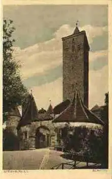 91541 Rothenburg Tauber Burgtor * ca. 1925