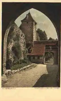 91541 Rothenburg Tauber Kobolzellertor innen ca. 1925