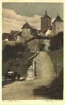 91541 Rothenburg Tauber Kobolzellertor * ca. 1925