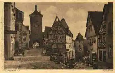 91541 Rothenburg Tauber Plönlein * ca. 1930