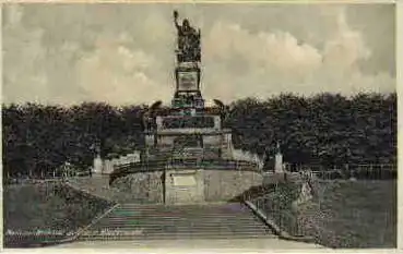 65385 Rüdesheim Rhein Niederwald Nationaldenkmal "Germania" * ca. 1935