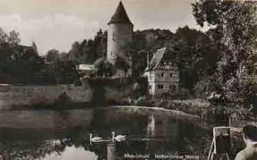 91550 Dinkelsbühl Rothenburger Weiher * ca. 1940