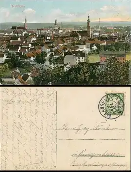 91054 Erlangen Totalansicht o 4.7.1910
