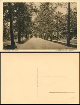 76500 Baden-Baden Lichtentaler Allee *ca. 1925