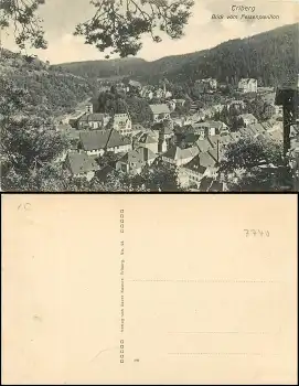 78098 Triberg Blick vom Felsenpavillon *ca. 1930