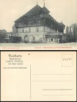 78465 Konstanz Altes Kaufhaus und Konziliumsgebäude * ca. 1915