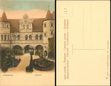 78465 Konstanz Rathaushof *ca. 1905