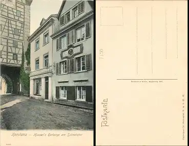 78465 Konstanz Hussens Herberge am Schnetztor *ca. 1907
