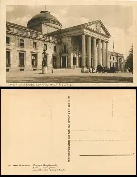 Wiesbaden Kurhaus Hauptfassade *ca. 1921