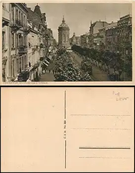 Mannheim Heidelberger Strasse Tramm  * ca. 1925