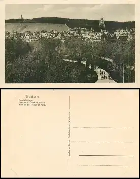 Wiesbaden Nerotalanlagen * ca. 1920