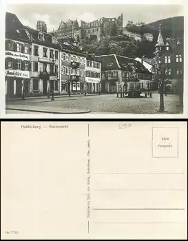 Heidelberg Kornmarkt *ca. 1940