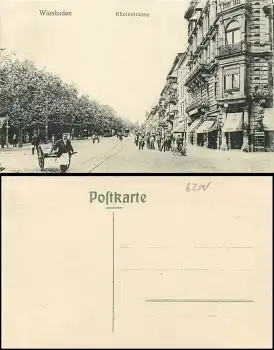 Wiesbaden Rheinstrasse * ca. 1910