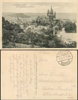 65549 Limburg vom Cahensli-Pavillon o 12.06.1917