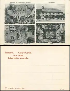 Heidelberg Gasthaus Hirschgasse * ca. 1900