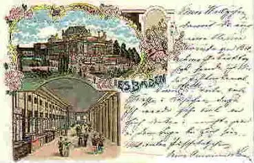Wiesbaden Litho o 23.5.1901