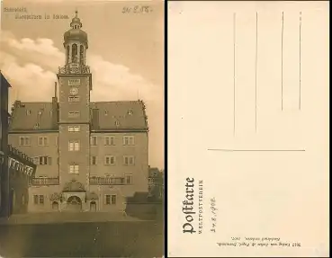 Darmstadt Glockenturm im Schloss gebr. 24.8.1908