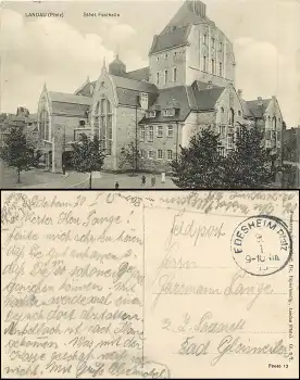 76829 Landau Pfalz Festhalle o 30.01.1915