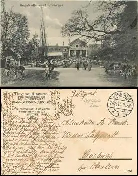 Hannover Kirchrode Tiergarten Restaurant o 24.5.1915