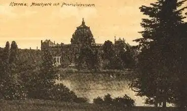 Hannover Maschpark mit Provinzialmuseum * ca. 1920