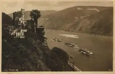 65385 Rüdesheim Burg Rheinstein  o ca. 1940