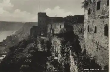 65385 Rüdesheim Burg Rheinfels * ca. 1940