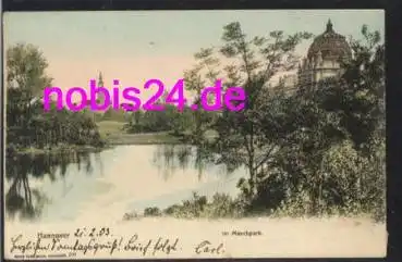 Hannover Maschpark o 21.2.1903
