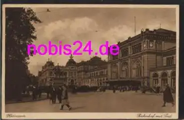 Hannover Bahnhof mit Postamt o 13.8.1929