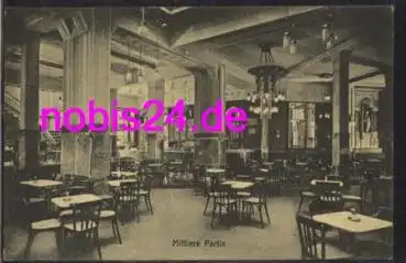 Hannover Cafe Continental Innenansicht o 19.7.1916