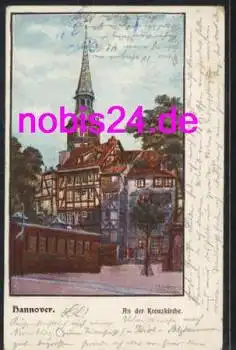 Hannover An der Kreuzkirche o 13.7.1903
