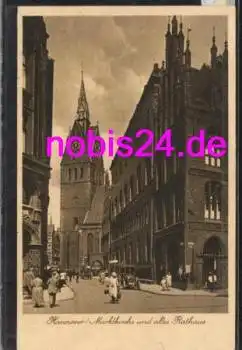 Hannover Marktkirche Rathaus o ca.1930