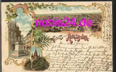 Augsburg Litho  o 31.8.1901