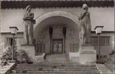 Darmstadt Künstlerkolonie Portal Ernst-Ludwig-Haus o 4.2.1984