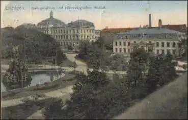 Erlangen Kollegienhaus und Mineralogisches Institut o 1.5.1910