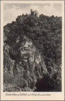 91327 Gössweinstein Talblick mit Schloß  * ca. 1940