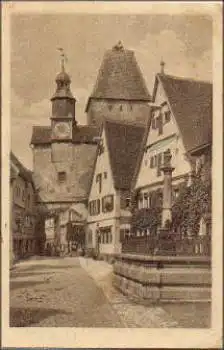 91541 Rothenburg Tauber Röderbogen o 11.9.1924