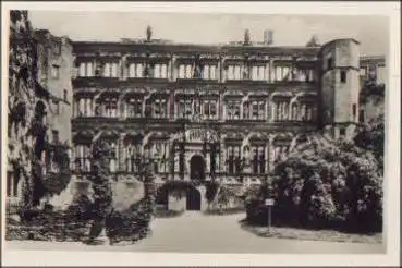 Heidelberg Schloss Otto Heinrichsbau *ca. 1930