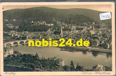 Heidelberg vom Philosophenweg o 10.8.1935