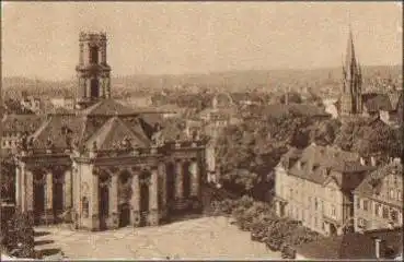 Saarbrücken Ludwigs- und St. Jakobskirche * ca. 1920