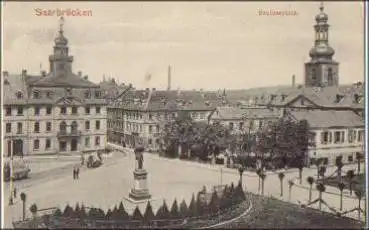 Saarbrücken Schlossplatz o 17.10.1907