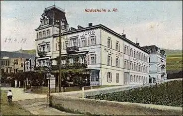 65385 Rüdesheim Hotel Jung * ca. 1910