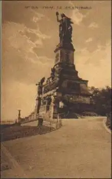 65385 Rüdesheim National Denkmal auf dem Niederwald * ca. 1910