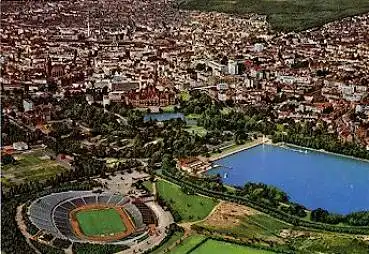 Hannover Niedersachsen-Stadion  Maschsee *ca. 1970
