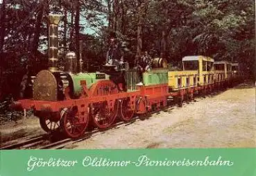 Görlitz Oldtimer-Pioniereisenbahn * ca. 1970